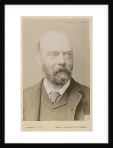 Portrait of Shelford Bidwell (1848-1909) by Maull & Fox