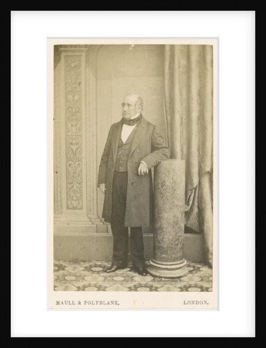Portrait of James Scott Bowerbank (1797-1877) by Maull & Polyblank