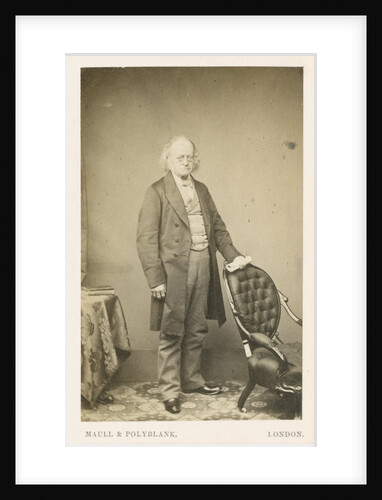 Portrait of John Bowring (1792-1872) by Maull & Polyblank