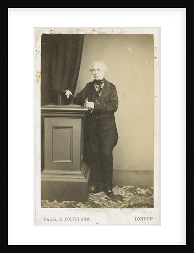 Portrait of David Brewster (1781-1868) by Maull & Polyblank