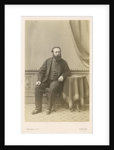 Portrait of Henry William Bristow (1817-1889) by Maull & Co