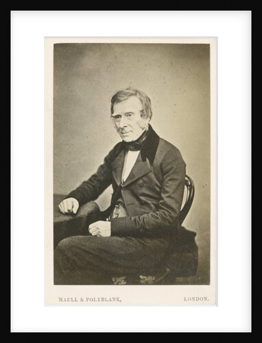 Portrait of Benjamin Collins Brodie (1783-1862) by Maull & Polyblank