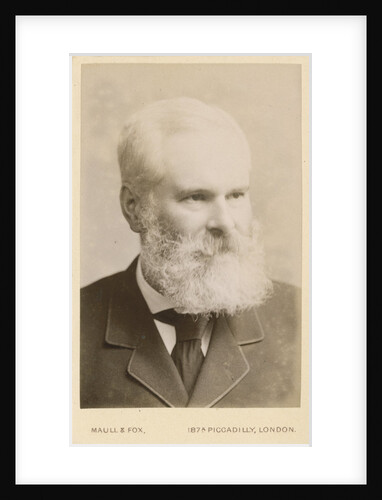 Portrait of Alexander Crum Brown (1838-1922) by Maull & Fox