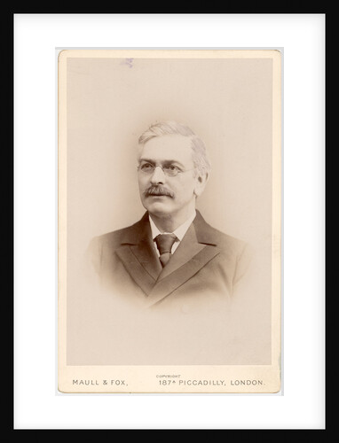 Portrait of Horace Tabberer Brown (1848-1925) by Maull & Fox