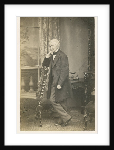 Portrait of Charles James Fox Bunbury (1809-1886) by Maull & Polyblank
