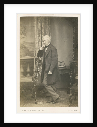 Portrait of Charles James Fox Bunbury (1809-1886) by Maull & Polyblank
