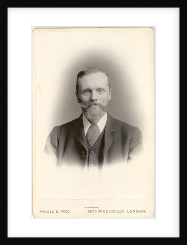 Portrait of George James Burch (1852-1914) by Maull & Fox