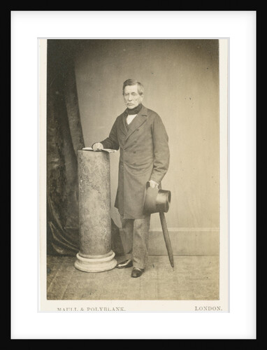 Portrait of John Fox Burgoyne (1782-1871) by Maull & Polyblank