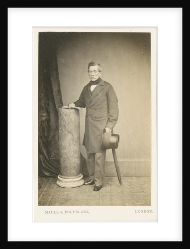 Portrait of John Fox Burgoyne (1782-1871) by Maull & Polyblank