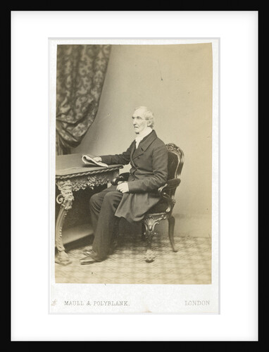 Portrait of Thomas Burnet (d.1875) by Maull & Polyblank
