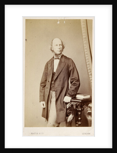 Portrait of William Benjamin Carpenter (1813-1885) by Maull & Co