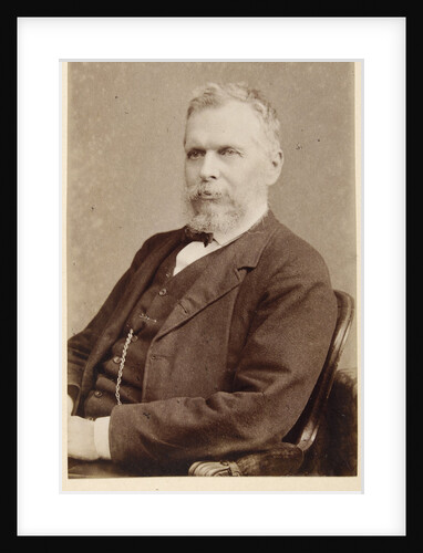 Portrait of Charles Baron Clarke (1832-1906) by Maull & Fox