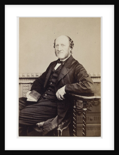 Portrait of Jacob Augustus Lockhart Clarke (1817-1880) by Maull & Polyblank