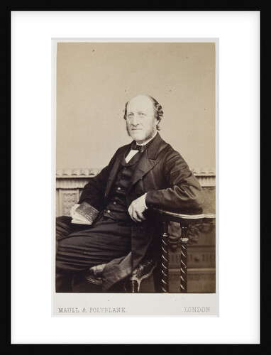 Portrait of Jacob Augustus Lockhart Clarke (1817-1880) by Maull & Polyblank