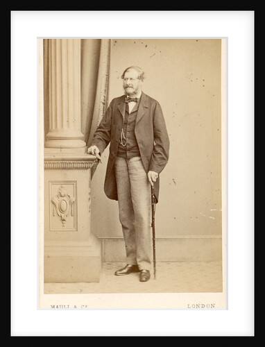 Portrait of William Willoughby Cole, 3rd Earl of Enniskillen (1807-1886) by Maull & Co