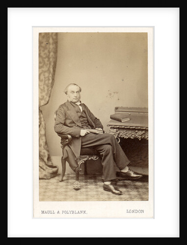 Portrait of William Cureton (1808-1864) by Maull & Polyblank