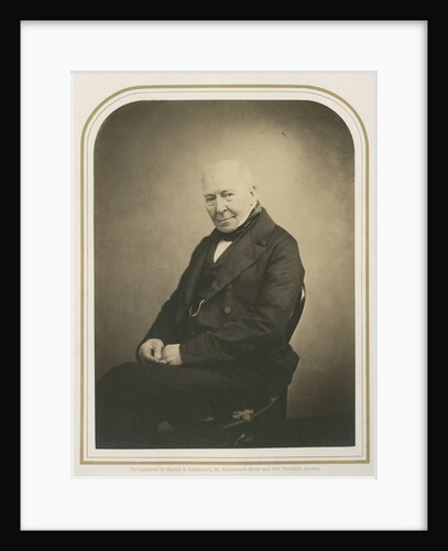 Portrait of William Henry Fitton (1780-1861) by Maull & Polyblank