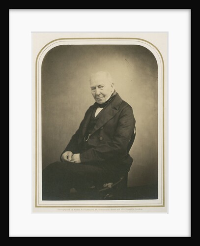 Portrait of William Henry Fitton (1780-1861) by Maull & Polyblank