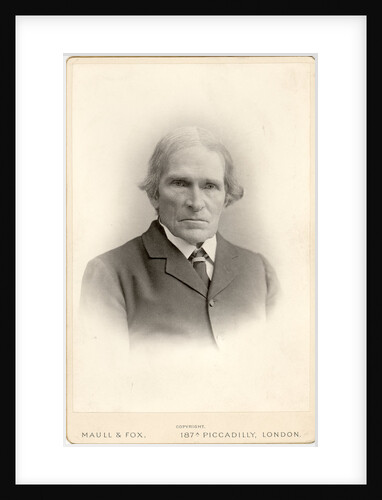 Portrait of John Scott Burdon-Sanderson (1828-1905) by Maull & Fox