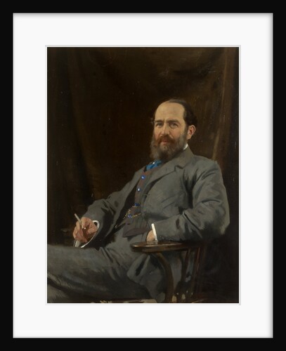 Portrait of Arthur Schuster (1851-1934) by William Orpen