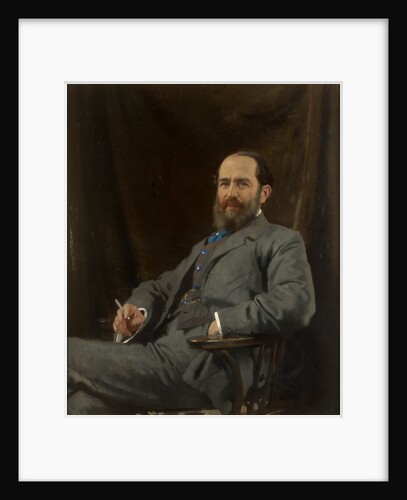 Portrait of Arthur Schuster (1851-1934) by William Orpen