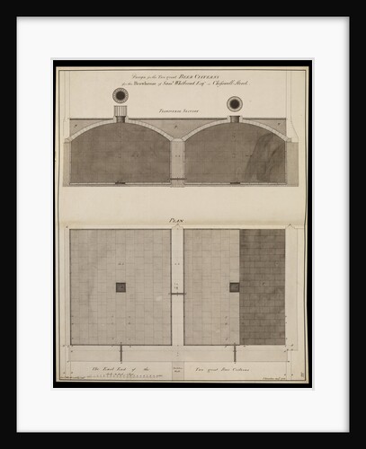Beer cisterns by John Smeaton