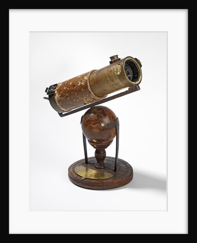 Isaac Newton's reflecting telescope by Anonymous