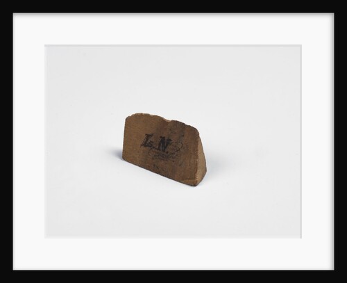 Fragment of wood from Woolsthorpe by Anonymous