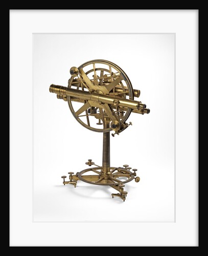 Repeating altitude azimuth circle by Edward Troughton