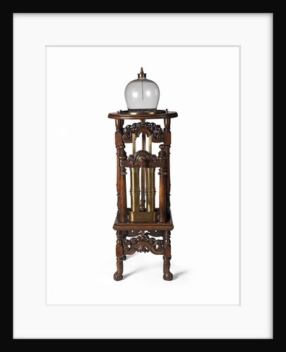 Hauksbee air pump by Francis Hauksbee