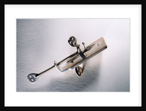 Leeuwenhoek's microscope by Antoni van Leeuwenhoek