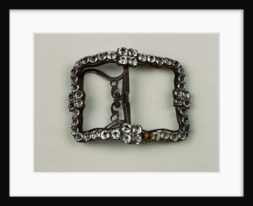 Shoe buckle by Anonymous