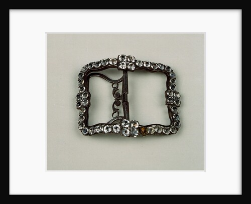 Shoe buckle by Anonymous