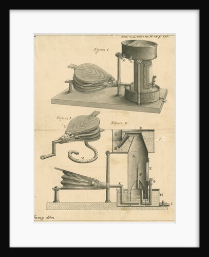 Miners' safety lamp by John Farey