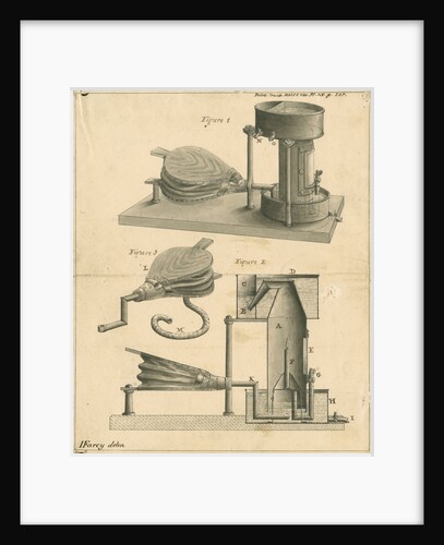 Miners' safety lamp by John Farey