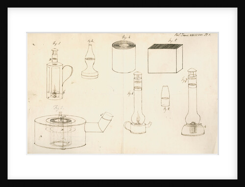 Miners' safety lamp by Humphry Davy