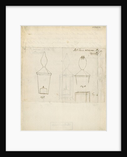 Miners' safety lamp by Humphry Davy