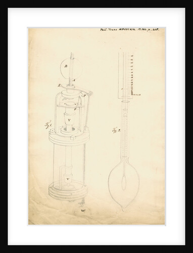 Improved machine for sampling sea-water at depth by Francis Marcet
