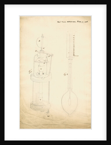 Improved machine for sampling sea-water at depth by Francis Marcet