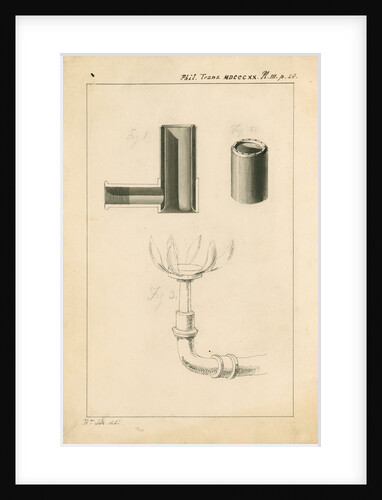 Gas light burners by William Tite