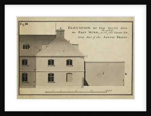 Elevation of the South endÃ  [of Heckingham Workhouse, Norfolk] by Anonymous