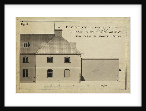 Elevation of the South endÃ  [of Heckingham Workhouse, Norfolk] by Anonymous