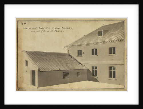 North East view of the Stable Lean-toÃ  [of Heckingham Workhouse, Norfolk] by Anonymous