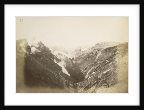 'Cleft in the Top of Mount Tarawera' by Charles Spencer