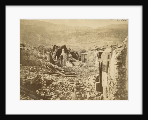 'At Polla' [earthquake damage] by Alphonse Bernoud Grellier