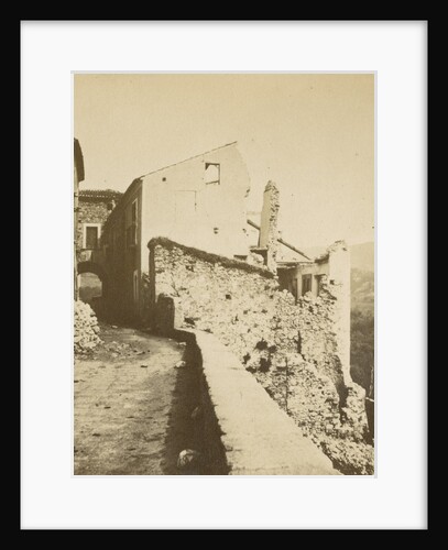 Cemetery tower at Atena by Alphonse Bernoud Grellier