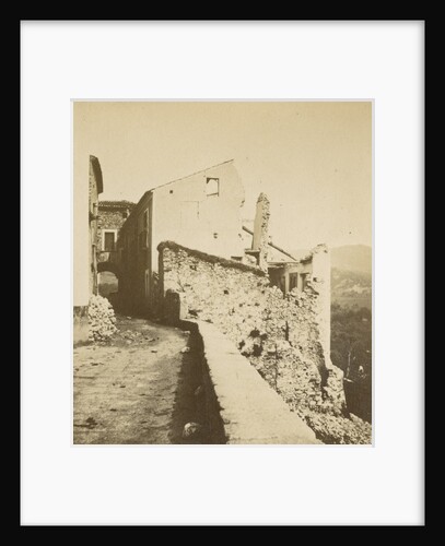 Cemetery tower at Atena by Alphonse Bernoud Grellier