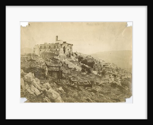 'Saponara...' [earthquake damage] by Alphonse Bernoud Grellier