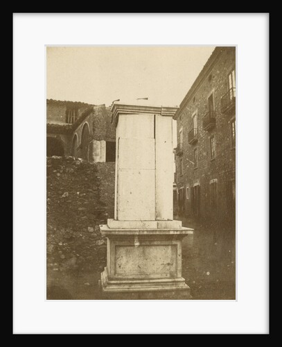 Monument at Vietri di Potenza by Alphonse Bernoud Grellier