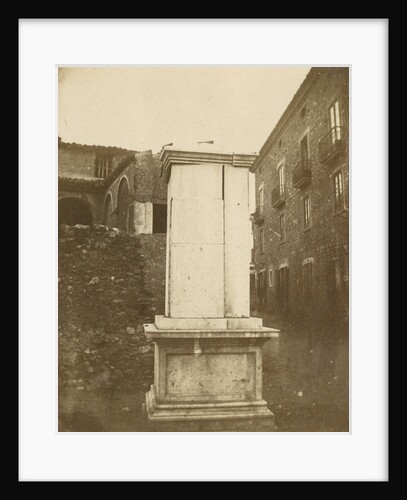 Monument at Vietri di Potenza by Alphonse Bernoud Grellier